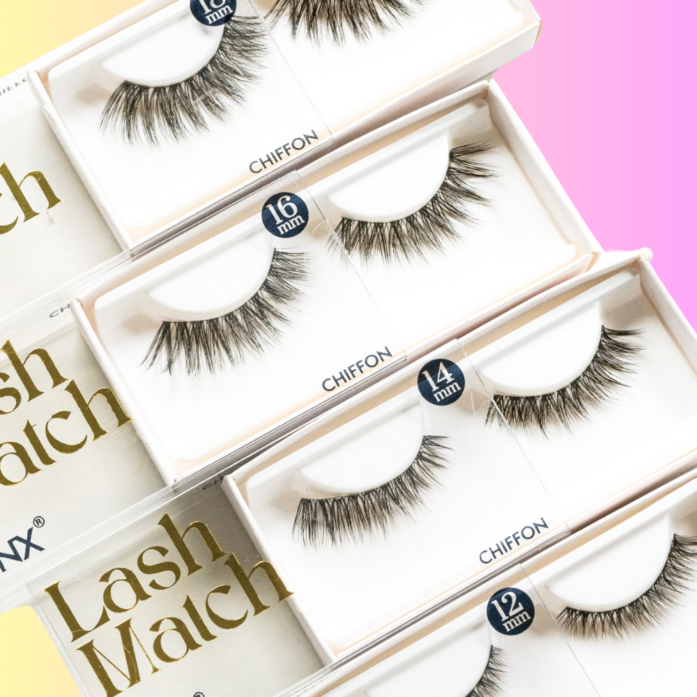 lashes in different sizes