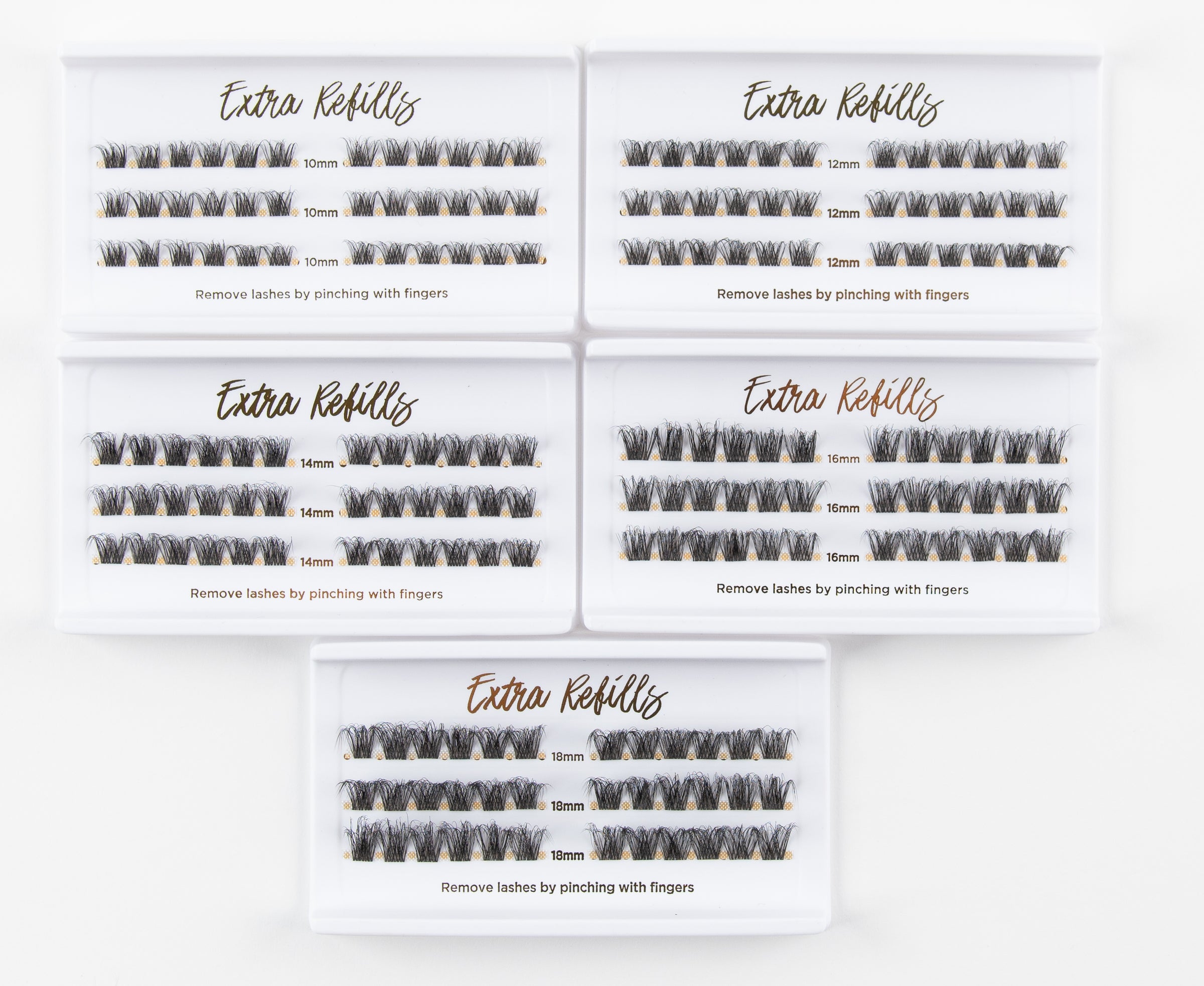 Eyelash clusters