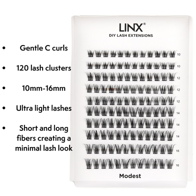 120 lash clusters